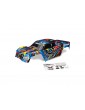 Traxxas Body, X-Maxx, Rock n' Roll (painted, decals applied)