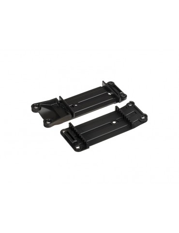 Traxxas Mount, tie bar, front (1)/ rear (1)