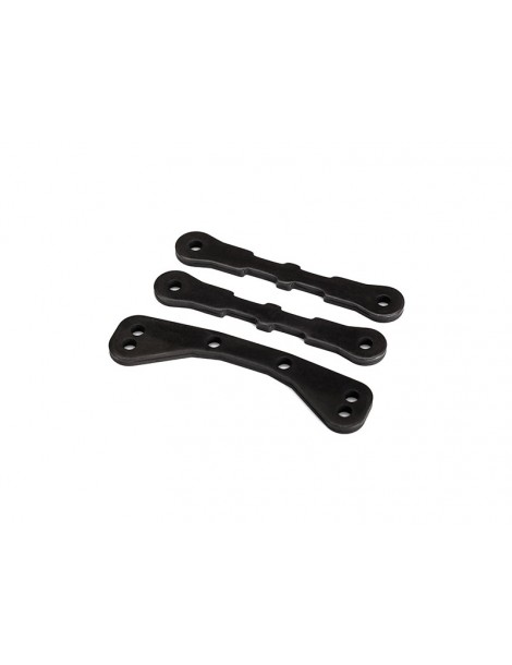 Traxxas Bulkhead tie bar, upper (1)/ lower (2) (steel)