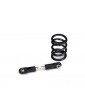 Traxxas Steering link, steel/ servo saver spring, heavy duty
