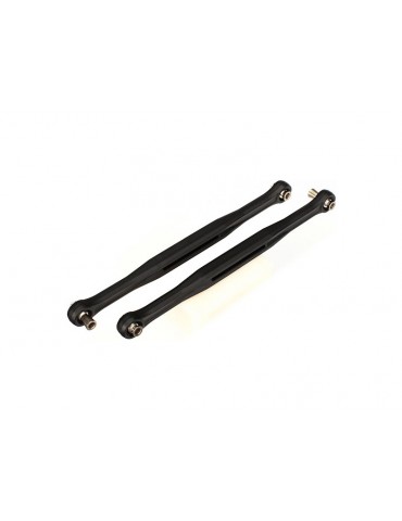 Traxxas Toe links, molded composite, 173mm (158mm center to center) (black) (2)