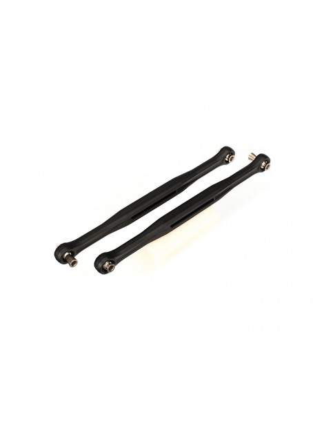 Traxxas Toe links, molded composite, 173mm (158mm center to center) (black) (2)