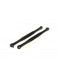 Traxxas Toe links, molded composite, 173mm (158mm center to center) (black) (2)