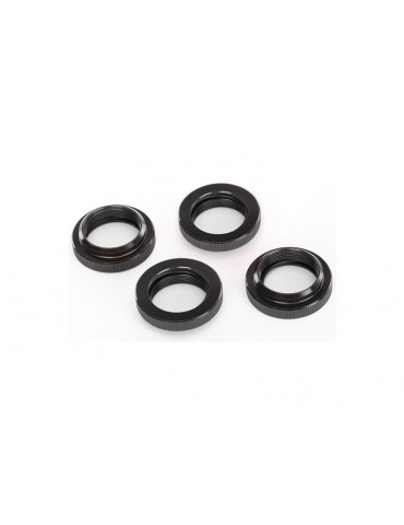 Traxxas Spring retainer (adjuster), PTFE-coated aluminum, GTX shocks (4)