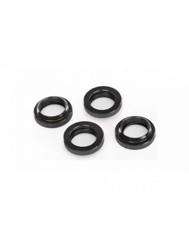 Traxxas Spring retainer (adjuster), PTFE-coated aluminum, GTX shocks (4)