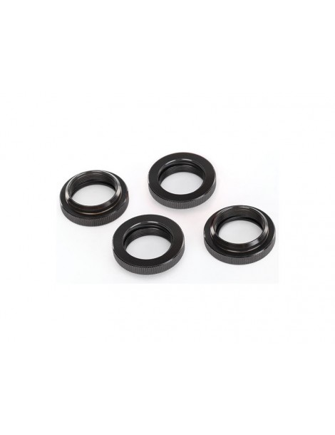 Traxxas Spring retainer (adjuster), PTFE-coated aluminum, GTX shocks (4)