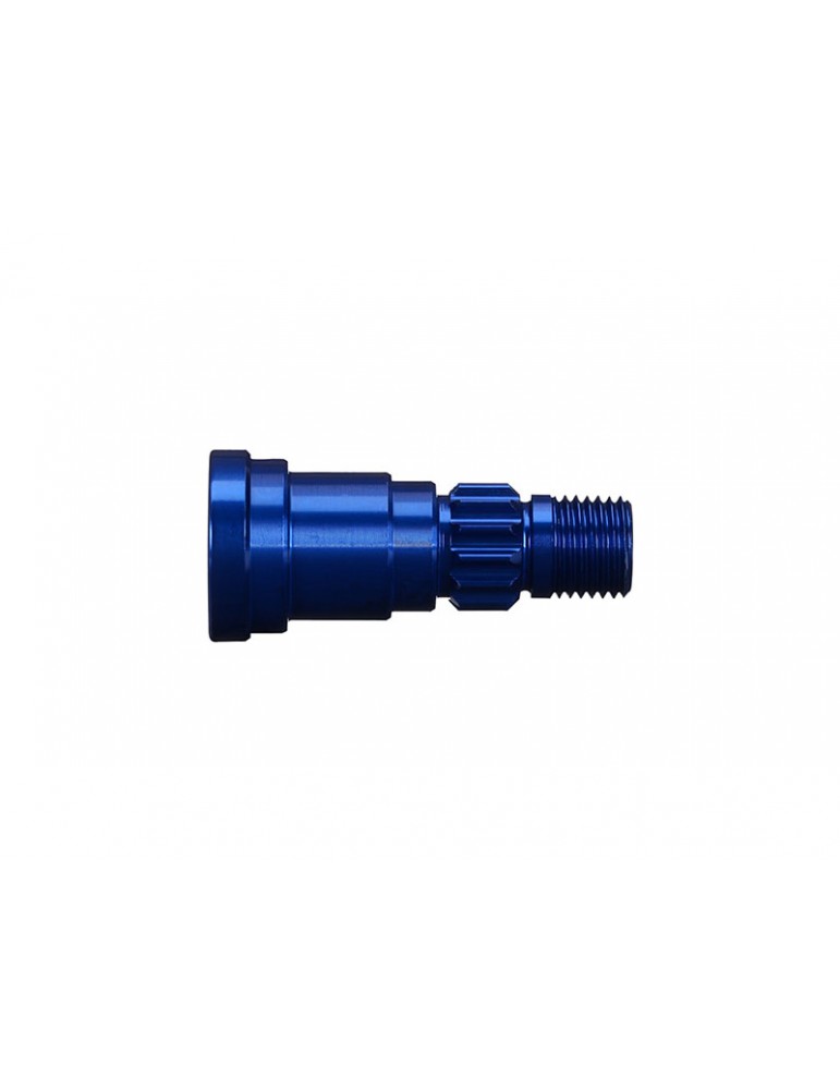 Traxxas Stub axle, aluminum (blue-anodized) (1) (use only with 7750X)