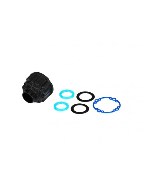 Traxxas Carrier, differential/ x-ring gaskets (2)/ ring gear gasket/ 6x10x0.5 TW