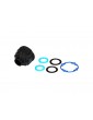 Traxxas Carrier, differential/ x-ring gaskets (2)/ ring gear gasket/ 6x10x0.5 TW