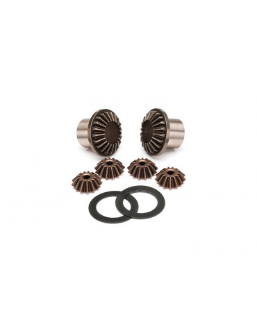 Traxxas Gear set, differential (output gears (2)/ spider gears (4)/ 16x23.5x.5mm TW (2))