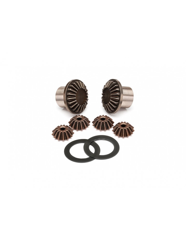 Traxxas Gear set, differential (output gears (2)/ spider gears (4)/ 16x23.5x.5mm TW (2))