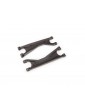 Traxxas Suspension arms, upper, Heavy-Duty, black (2)