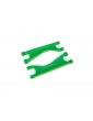 Traxxas Suspension arms, upper, Heavy-Duty, green (2)