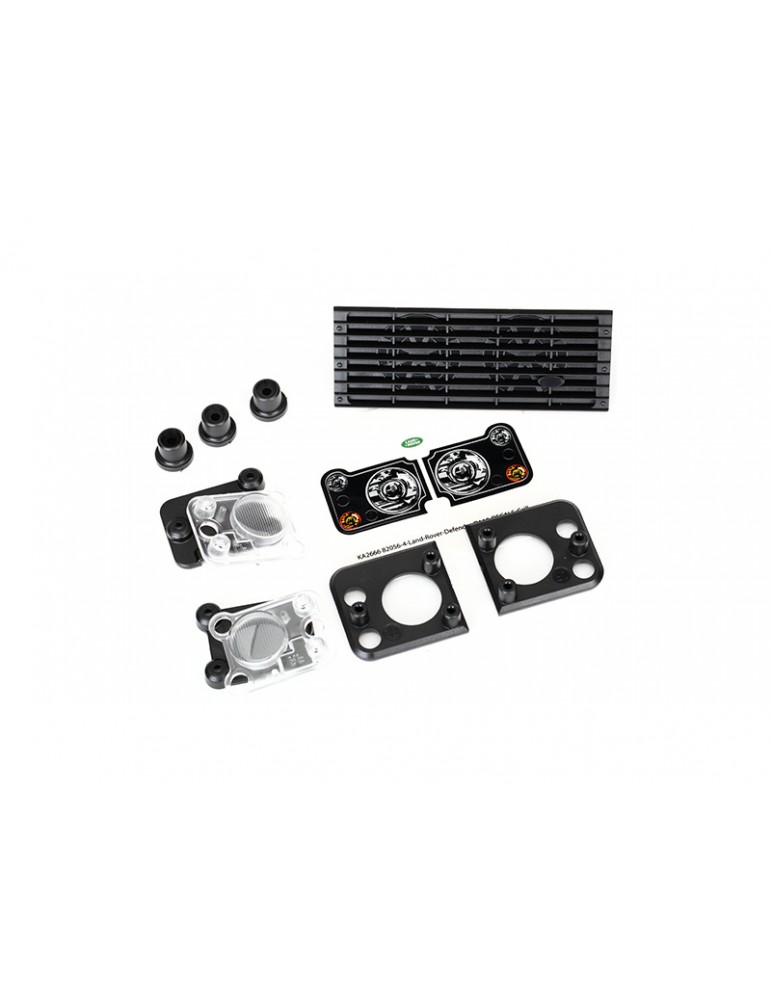 Traxxas Grill, Land Rover Defender/ hardware (fits 8011 body)