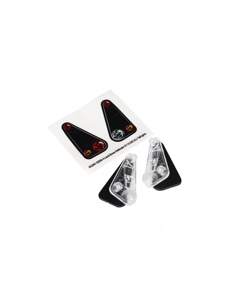 Traxxas Tail light housing (2)/ lens (2)/ decals (left & right)