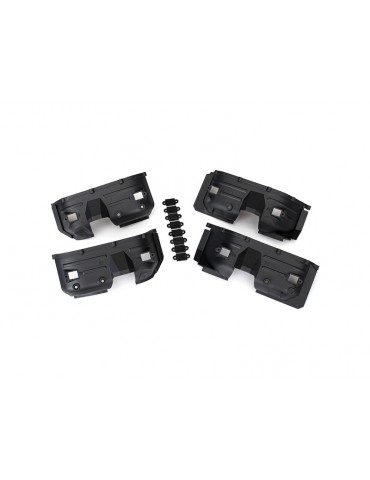 Traxxas Fenders, inner, front & rear (2 each)/ rock light covers (8)