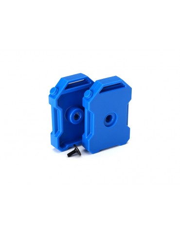 Traxxas Fuel canisters (blue) (2)