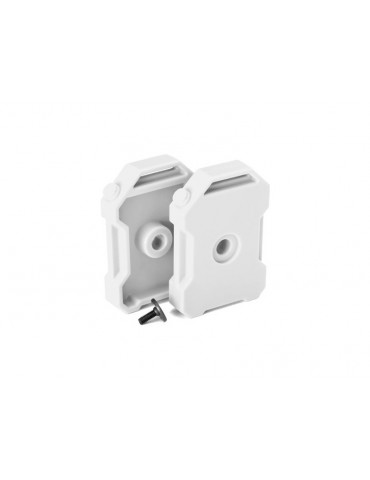 Traxxas Fuel canisters (white) (2)