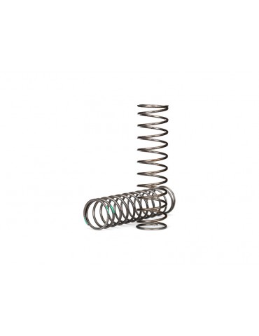 Traxxas Springs, shock (natural finish) (GTS) (0.54 rate, green stripe) (2)