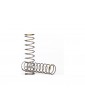 Traxxas Springs, shock (natural finish) (GTS) (0.22 rate, yellow stripe) (2)