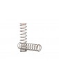 Traxxas Springs, shock (natural finish) (GTS) (0.39 rate, orange stripe) (2)