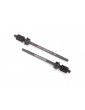 Traxxas Axle shaft, rear, heavy duty (pair)/ portal drive input gear, rear (machined)