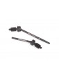 Traxxas Axle shaft, front, heavy duty (pair)/ portal drive input gear (machined)