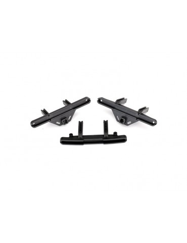 Traxxas Bumper mounts, front & rear/ bumper mount, rear (offset)