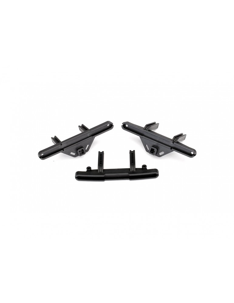 Traxxas Bumper mounts, front & rear/ bumper mount, rear (offset)