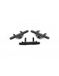 Traxxas Bumper mounts, front & rear/ bumper mount, rear (offset)