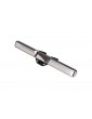 Traxxas Bumper, rear (chrome)/ bumper mount
