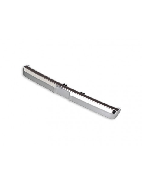 Traxxas Bumper, front (chrome)/ bumper mount
