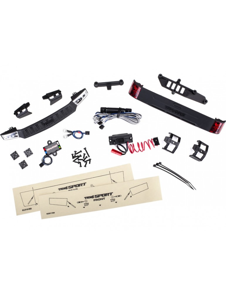 Traxxas LED light set, complete with power supply (fits 8111 body)