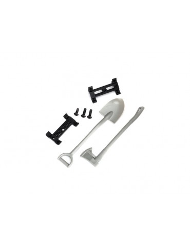 Traxxas Shovel/ axe/ accessory mount/ mounting hardware
