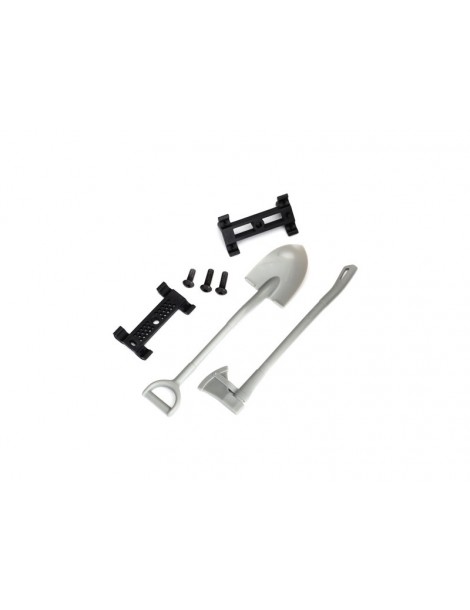 Traxxas Shovel/ axe/ accessory mount/ mounting hardware