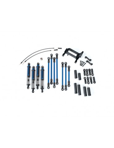 Traxxas Long Arm Lift Kit, TRX-4, complete, blue