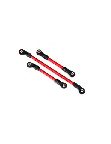 Steering link/ draglink/ panhard link (red coated steel, for 8140R)