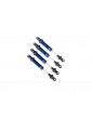 Traxxas shocks, GTS, blue-anodized (for TRX-4 Long Arm Lift Kit) (4)