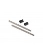 Traxxas Shock shaft, 3x57mm (GTS) (2) (for TRX-4 Long Arm Lift Kit)