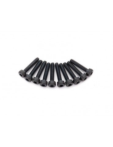 Traxxas Screws, 2x10mm cap-head, self-tapping (hex drive) (10)