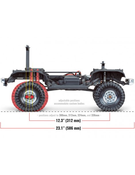 Traxxas TRX-4 Chevrolet K5 Blazer 1:10 RTR Black