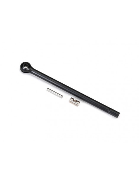 Traxxas Axle shaft, front, right/ drive pin/ cross pin
