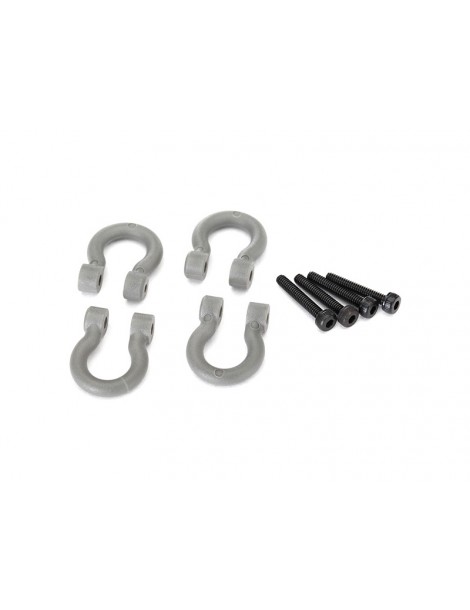 Traxxas Bumper D-Rings (grey) (4)