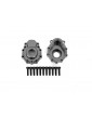 Traxxas Portal housings, outer, aluminum (charcoal gray-anodized) (2)