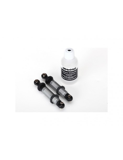 Traxxas Shocks, GTS, silver aluminum (2)