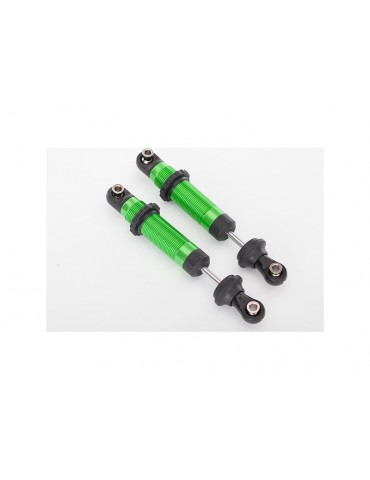Traxxas Shocks, GTS, aluminum (green-anodized) (2)
