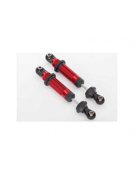Traxxas Shocks, GTS, aluminum (red-anodized) (2)