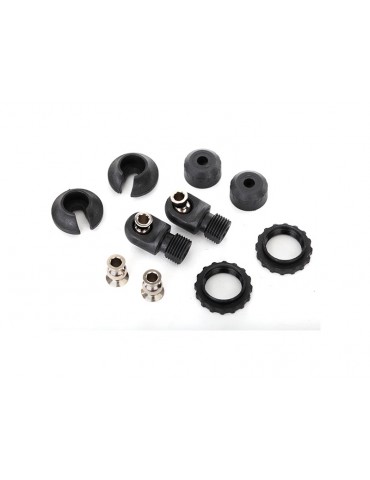 Traxxas Caps & spring retainers, GTS shocks (2)