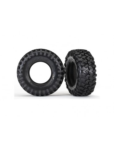 Traxxas Tires 1.9", Canyon Trail (S1 compound)/ foam inserts (2)