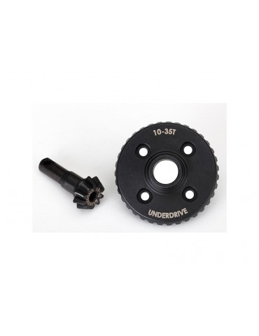 Traxxas Ring gear, differential/ pinion gear (machined)